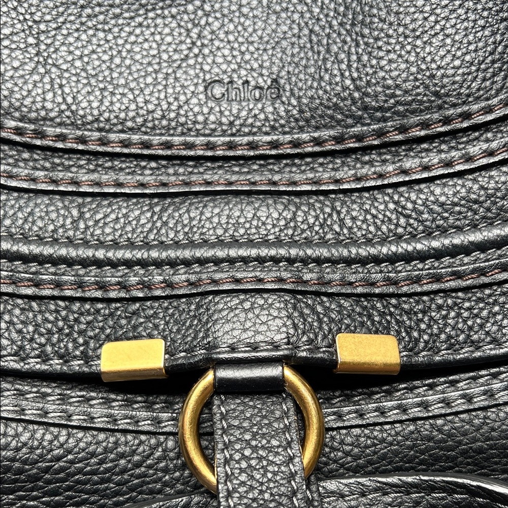 Black Chloe Marcie Bag Medium - Picture 2 of 15